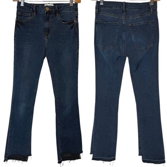Frame Le Crop Mini Boot Jean in Fenwick size 26 - Picture 2 of 4